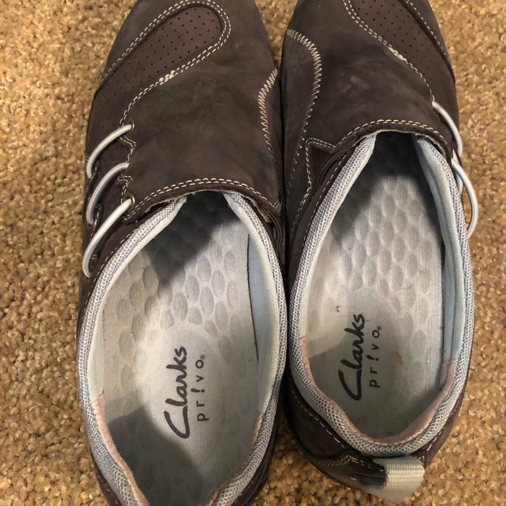 CLARKS suede shoes